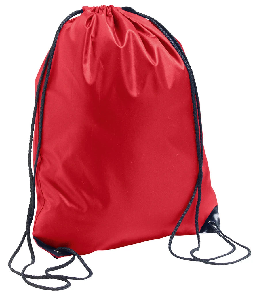 Personalised Drawstring Bag for School