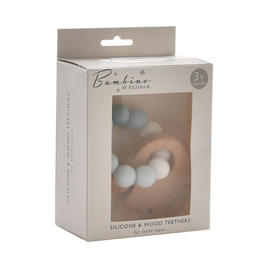 Bambino Elephant Teething Toy - Blue