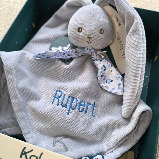 Kaloo Rabbit Comforter - 30cm - Plain or Personalised