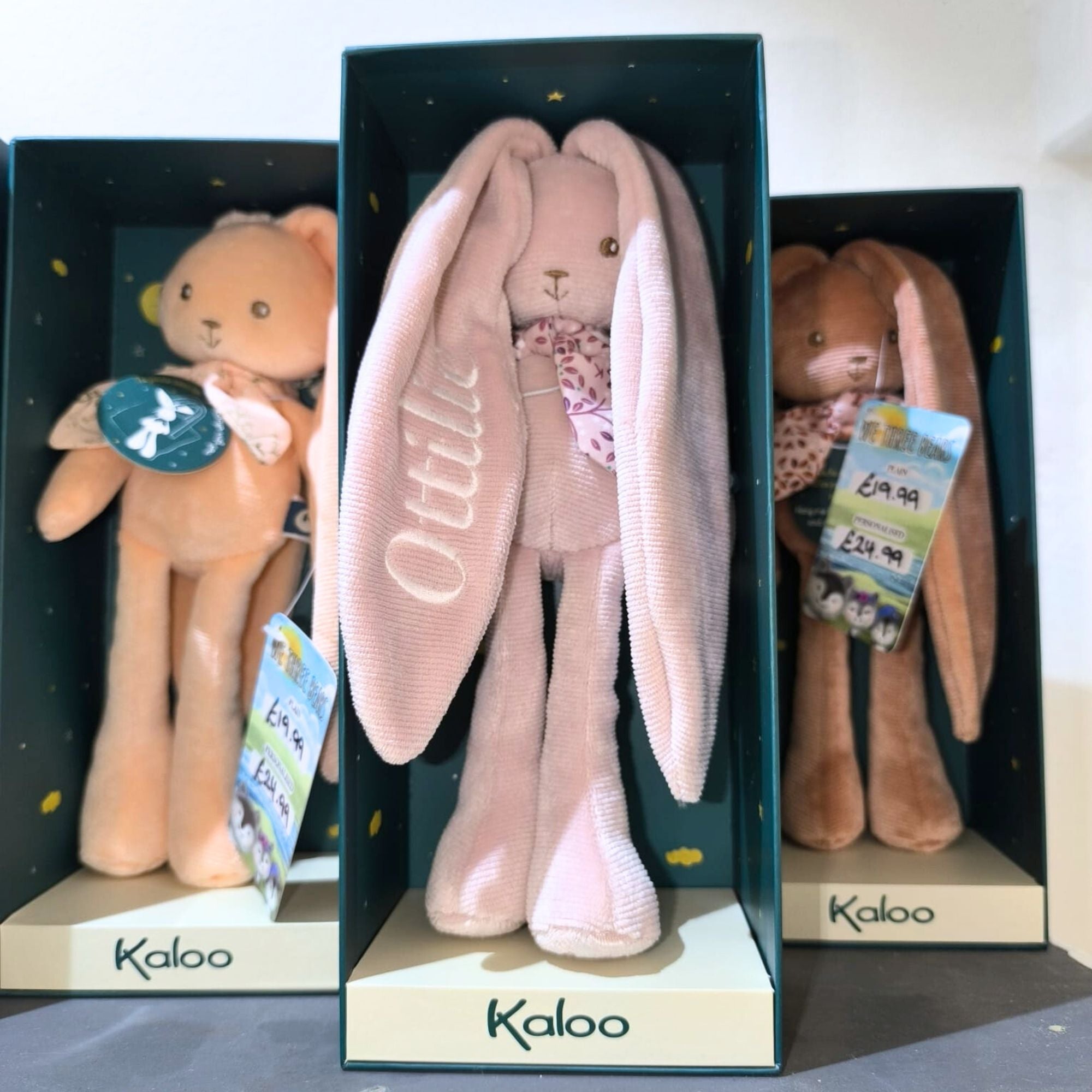 Kaloo Bunny Rabbit 25cm with a Personalised Name