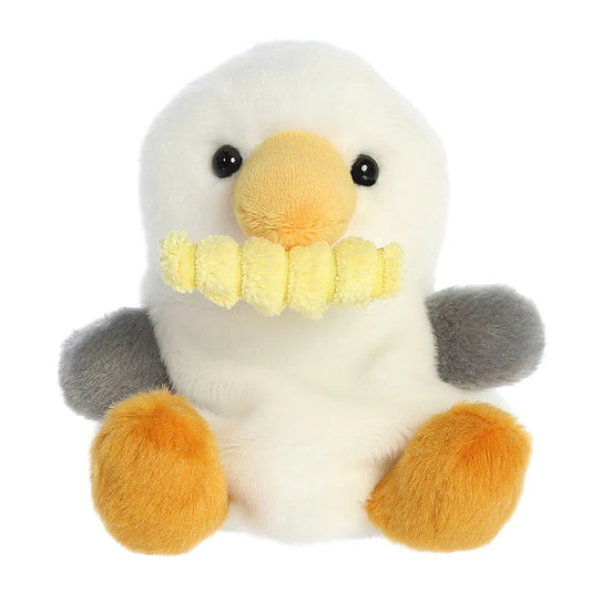 Palm Pals Silky Buoy Seagull Plush Soft Toy