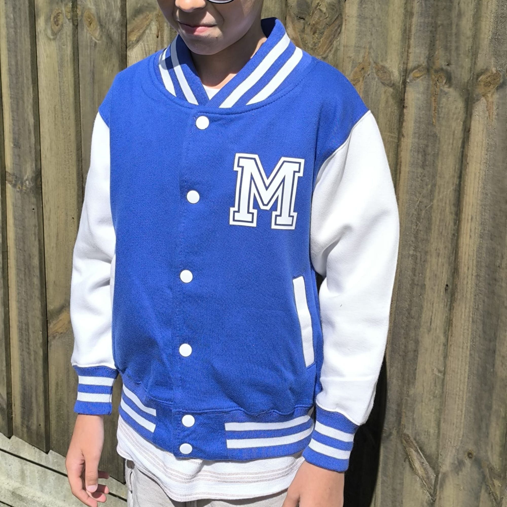 M varsity jacket hotsell