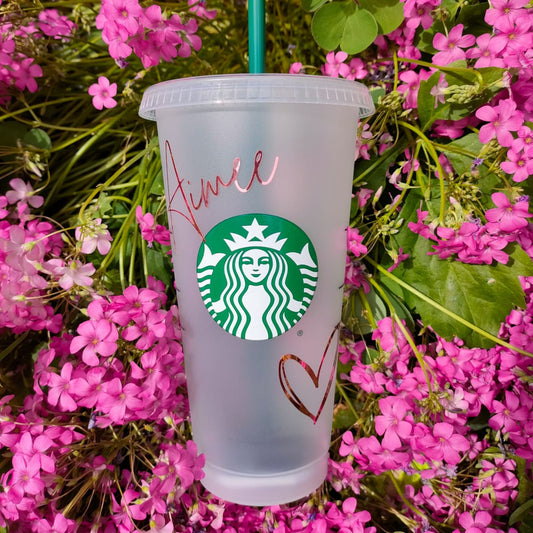 Personalised Starbucks Cup - Hot Cup & Cold Cup