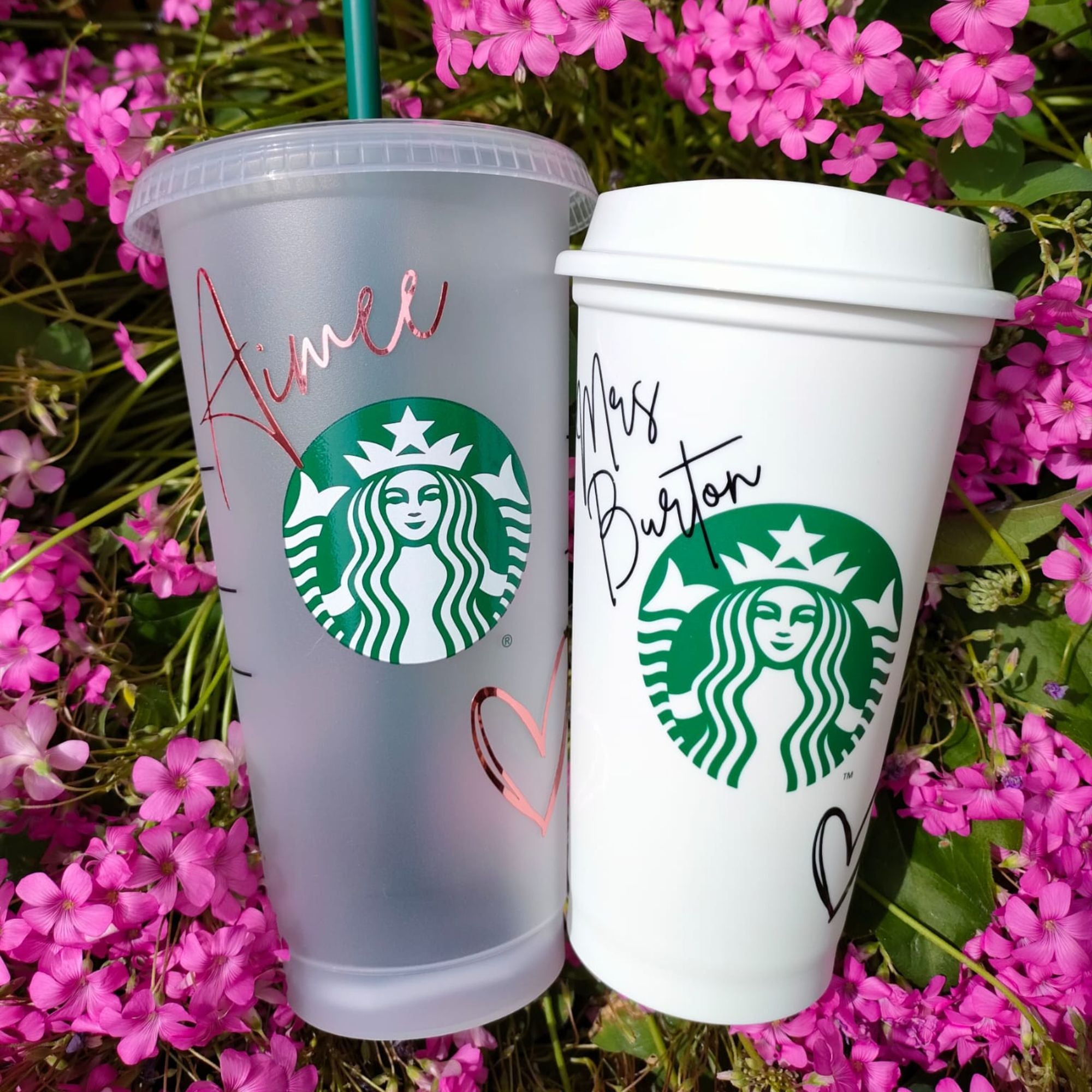 Starbucks orders Tumblers.