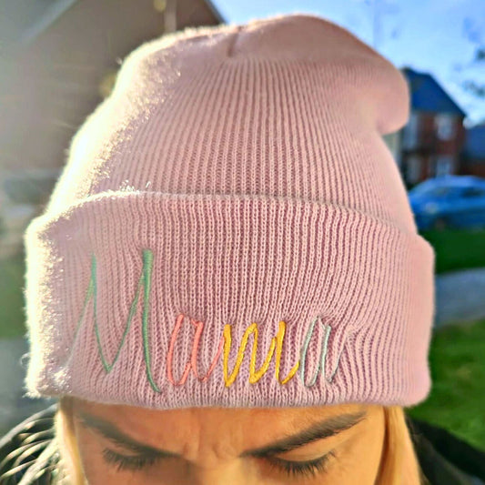 Personalised Woolly Hat for Women and Men