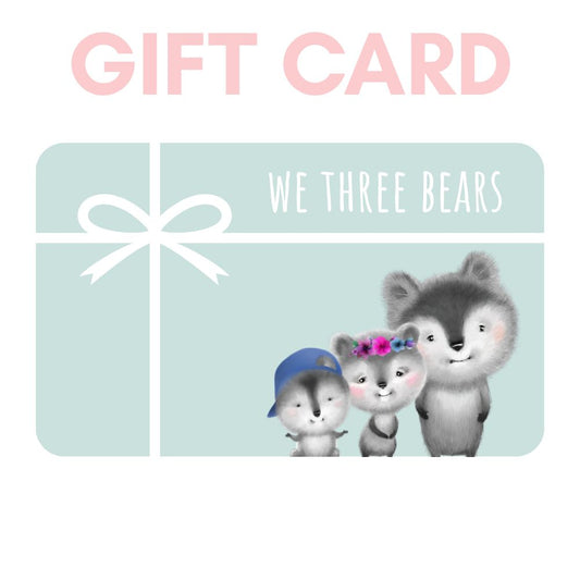 We Three Bears Gift Card