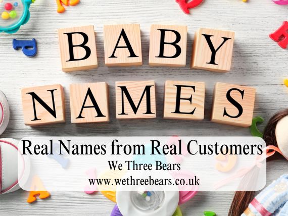 A-Z of Baby Names from Real Customers