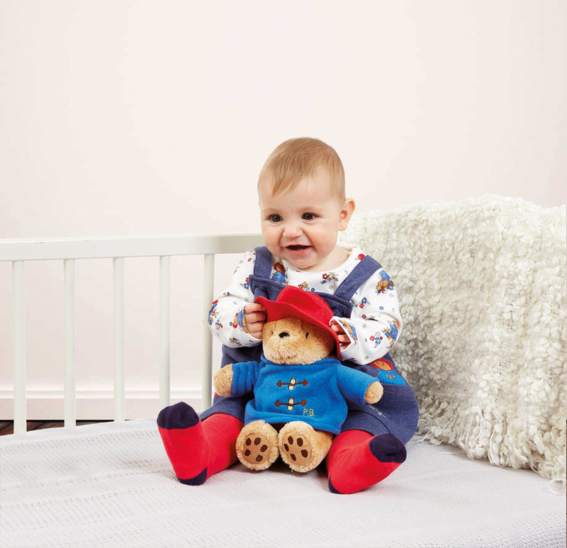 Classic Paddington Bear Soft Toy - 20cm - Plain or Personalised Tag