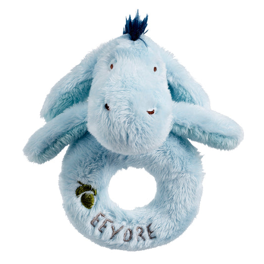 Classic Eeyore Baby Ring Rattle - Hundred Acre Wood