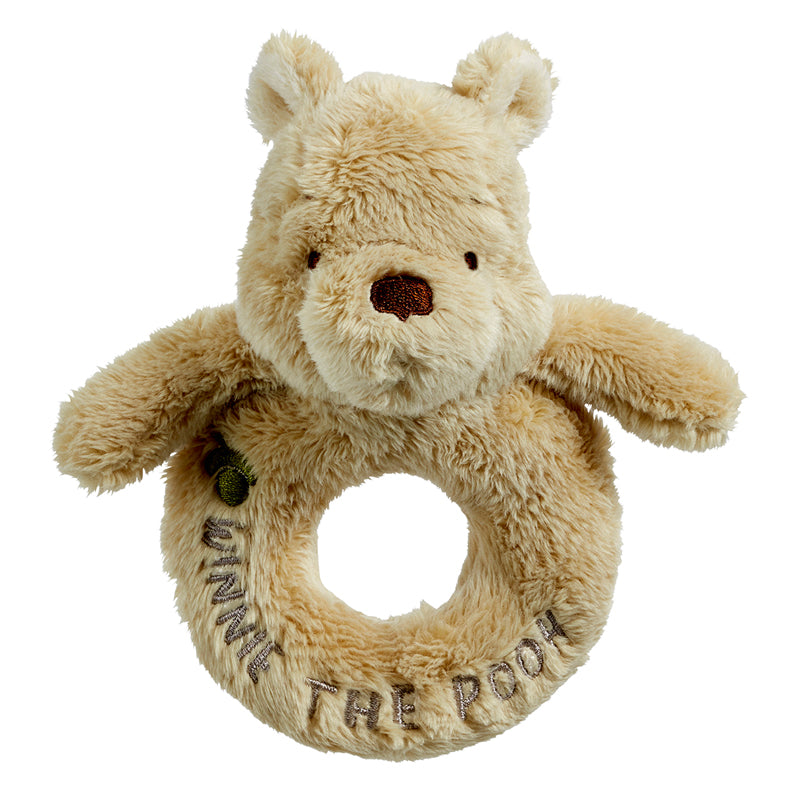 Winnie the Pooh Classic Bear Ring Rattle