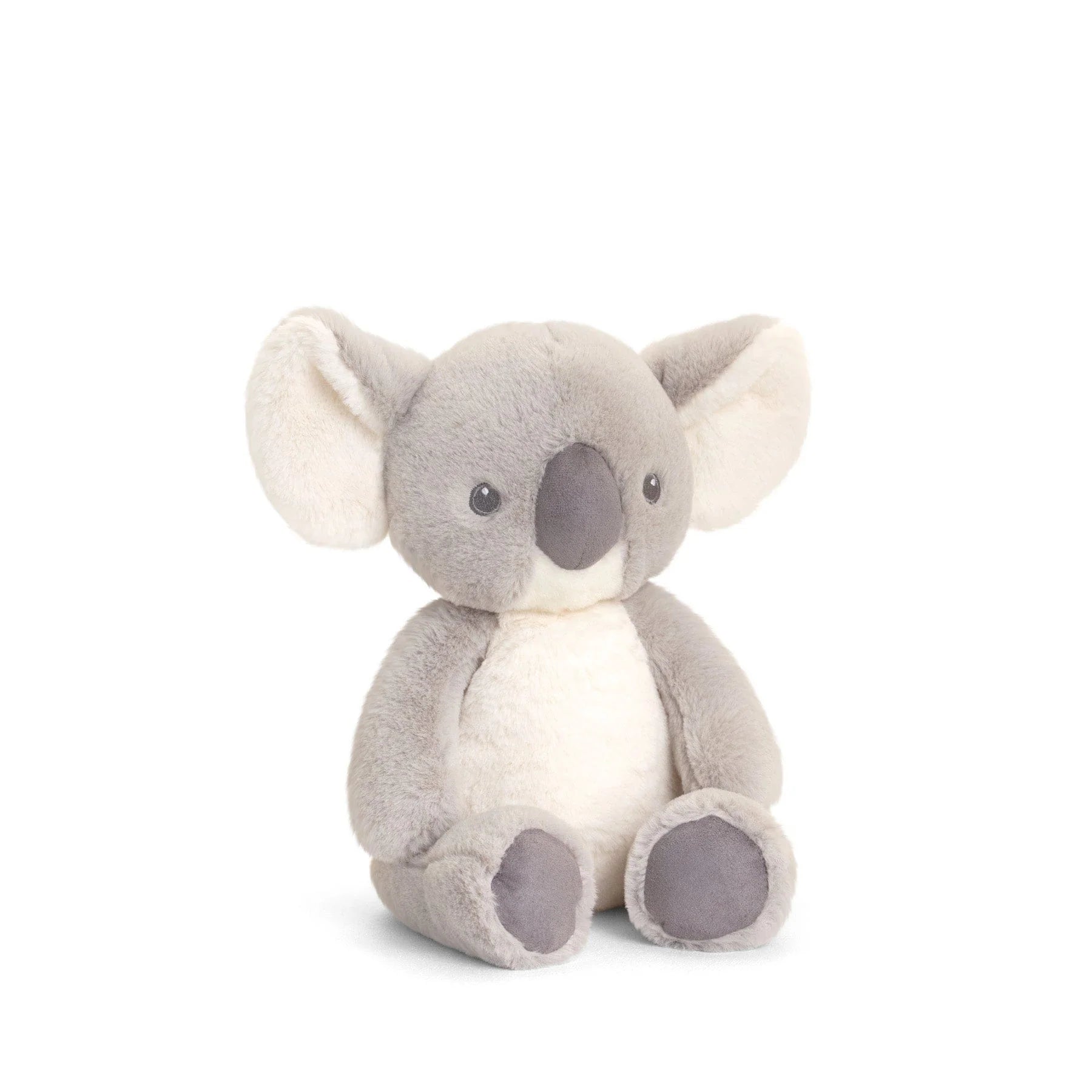 Keeleco Koala Bear Soft Toy by with Personalised Wooden Tag