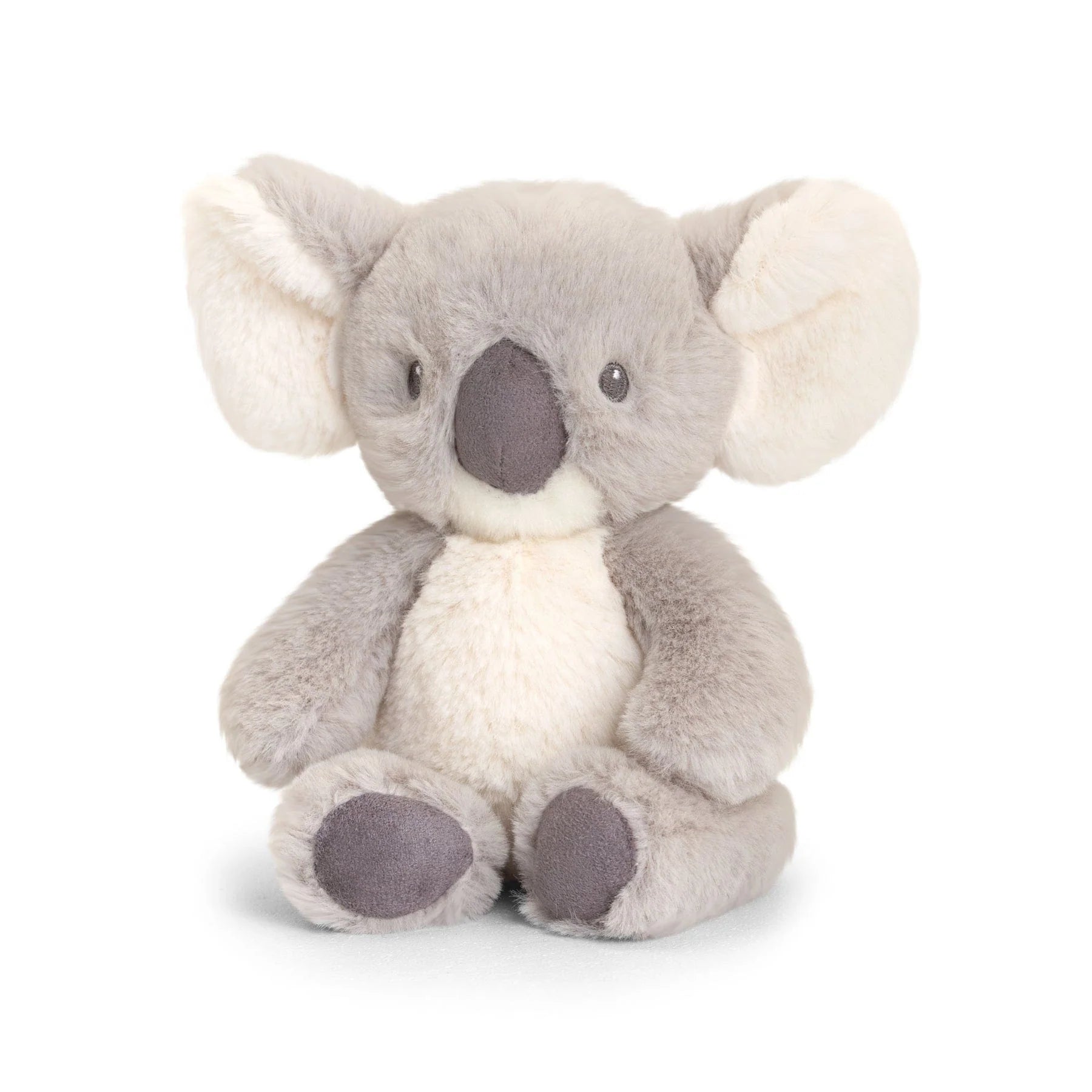 Keeleco Koala Bear Soft Toy by with Personalised Wooden Tag