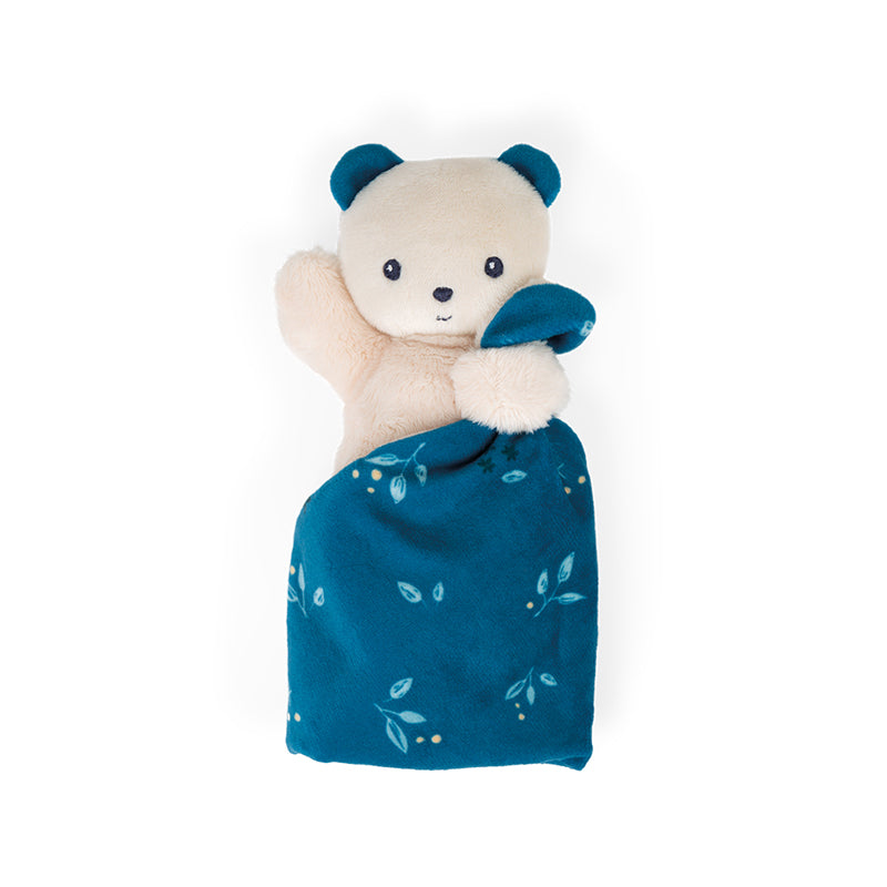 Kaloo Carre Douceur Doudou Bear Comforter - Night Owl 17cm