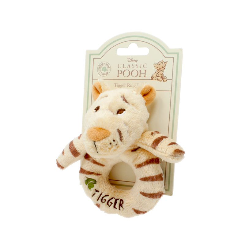 Classic Baby Tigger Ring Rattle