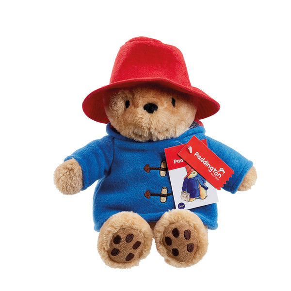 Classic Paddington Bear Soft Toy - 20cm - Plain or Personalised Tag