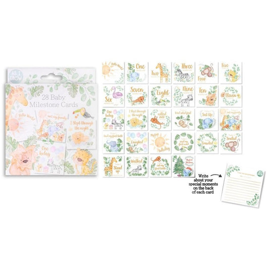 As I Grow 28 Baby Milestone Cards