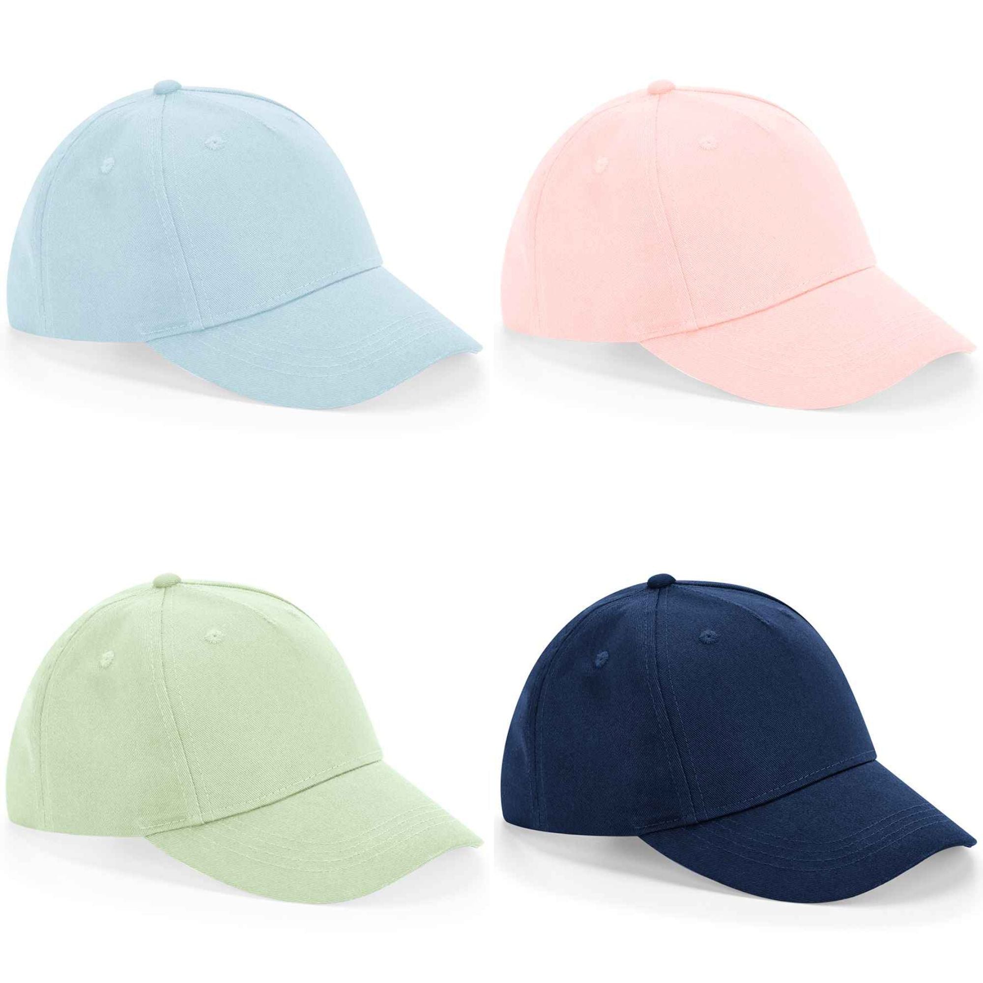 Personalised Kids Organic Cotton Baseball Cap – 3-6 Years