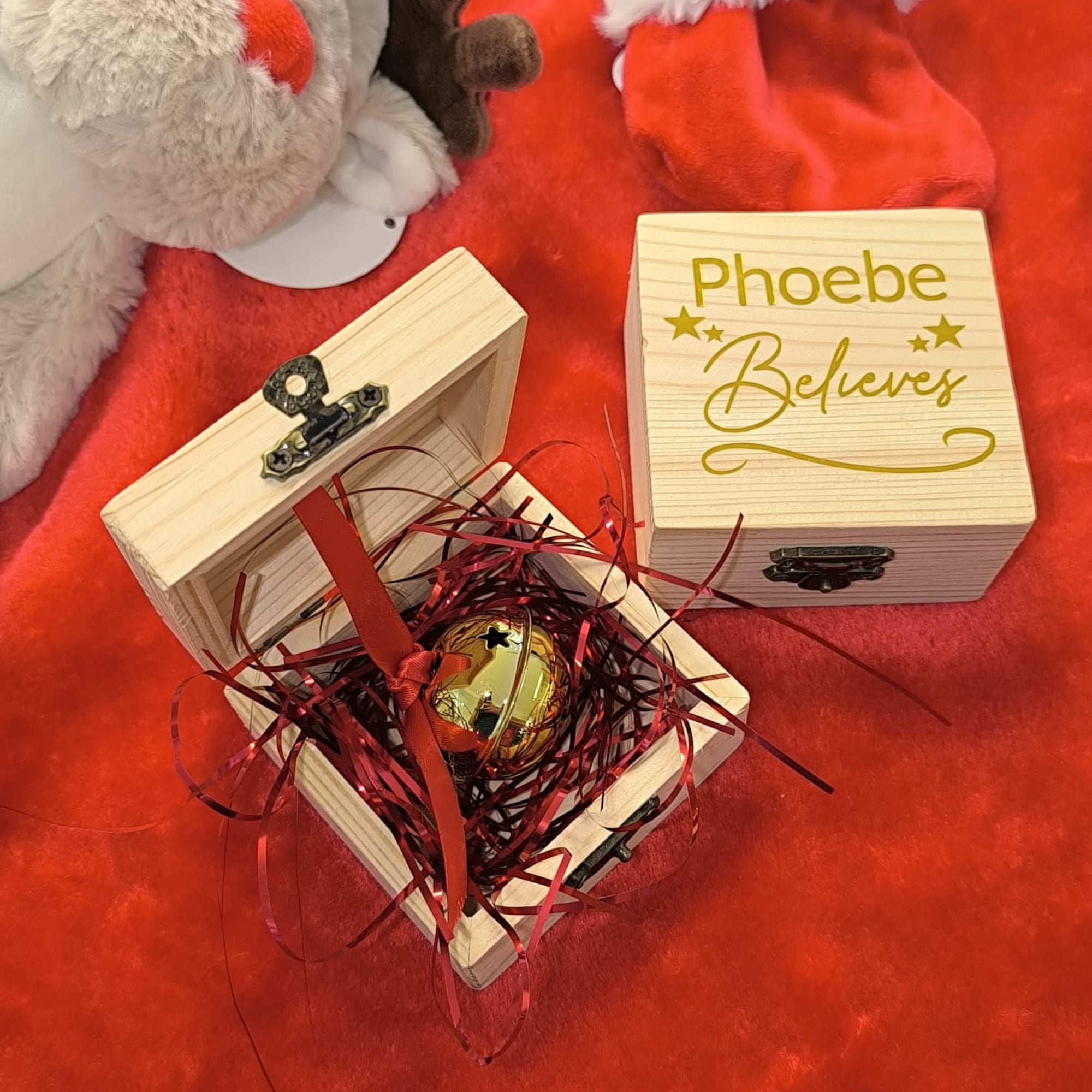 Personalised Polar Express Bell - Believe Christmas Bell