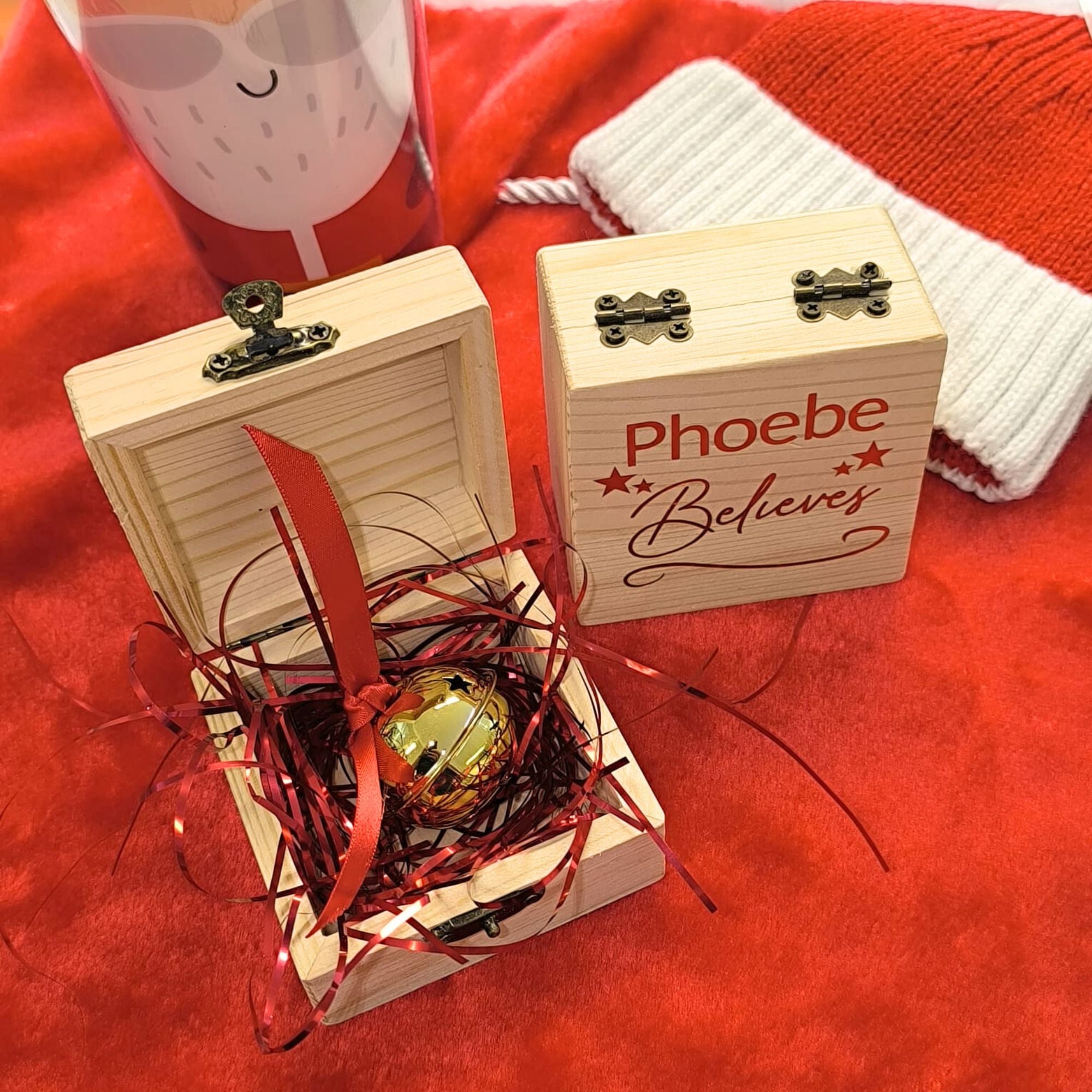 Personalised Polar Express Bell - Believe Christmas Bell