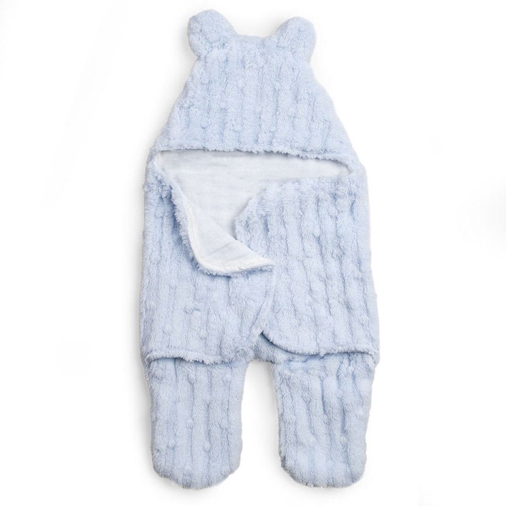 Baby Bubble Sherpa Swaddle Wrap