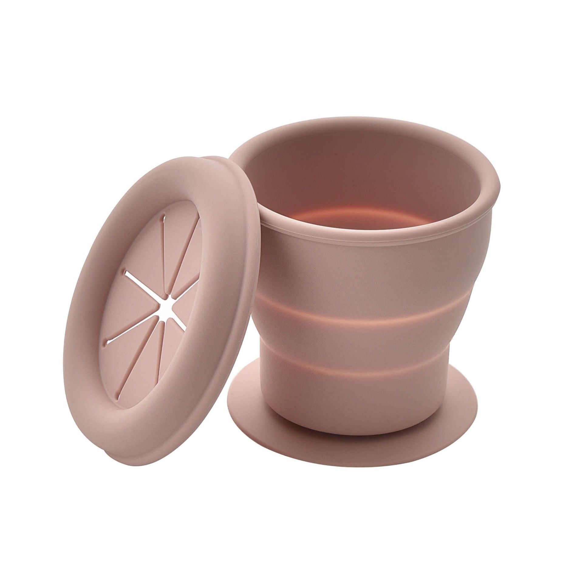Bambino Silicone Collapsible Snack Cup - 3 Colours