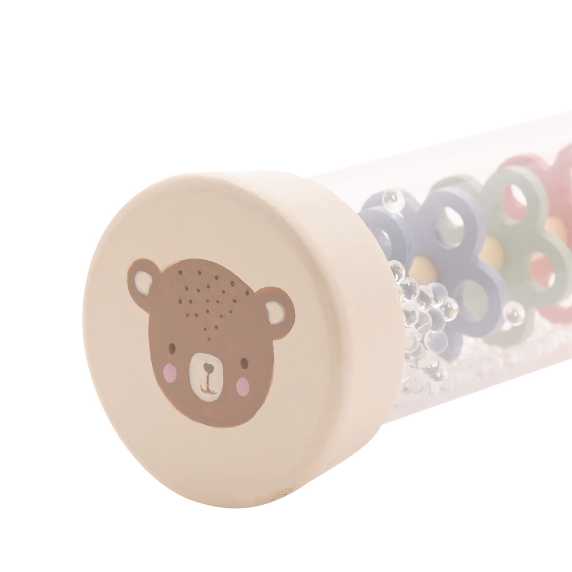 Personalised Wooden Rainmaker Baby Toy