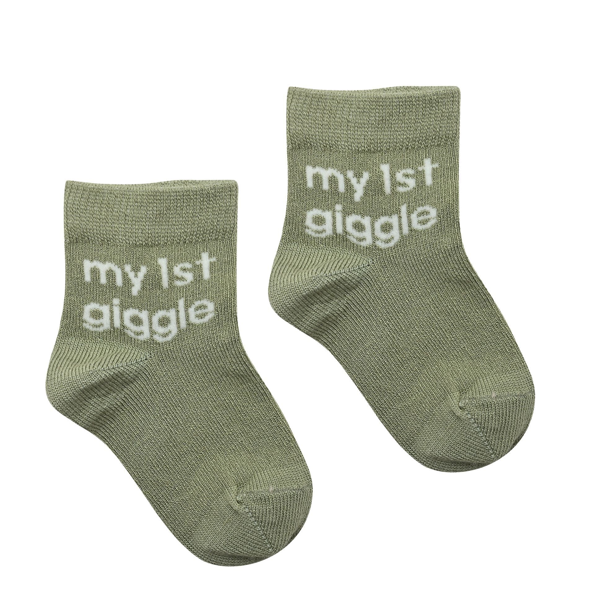 Bambino My First Milestone Baby Socks (5 Pack) 0-3 Months