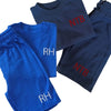 Personalised Kids Short Sets - Embroidered Initials