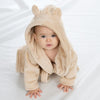 Personalised Baby Dressing Gown with Bear Ears