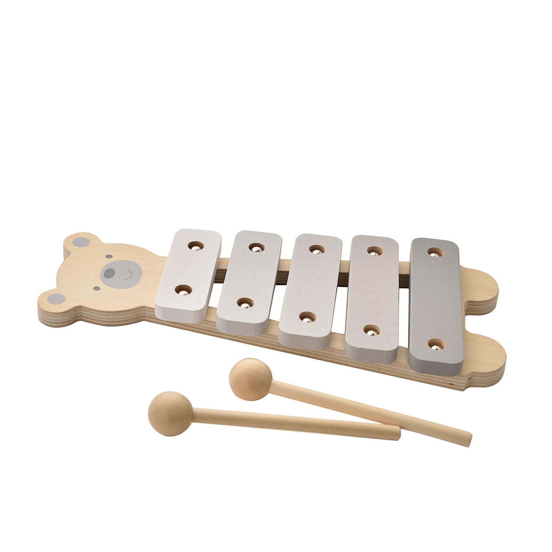 Personalised Wooden Teddy Bear Xylophone for Kids