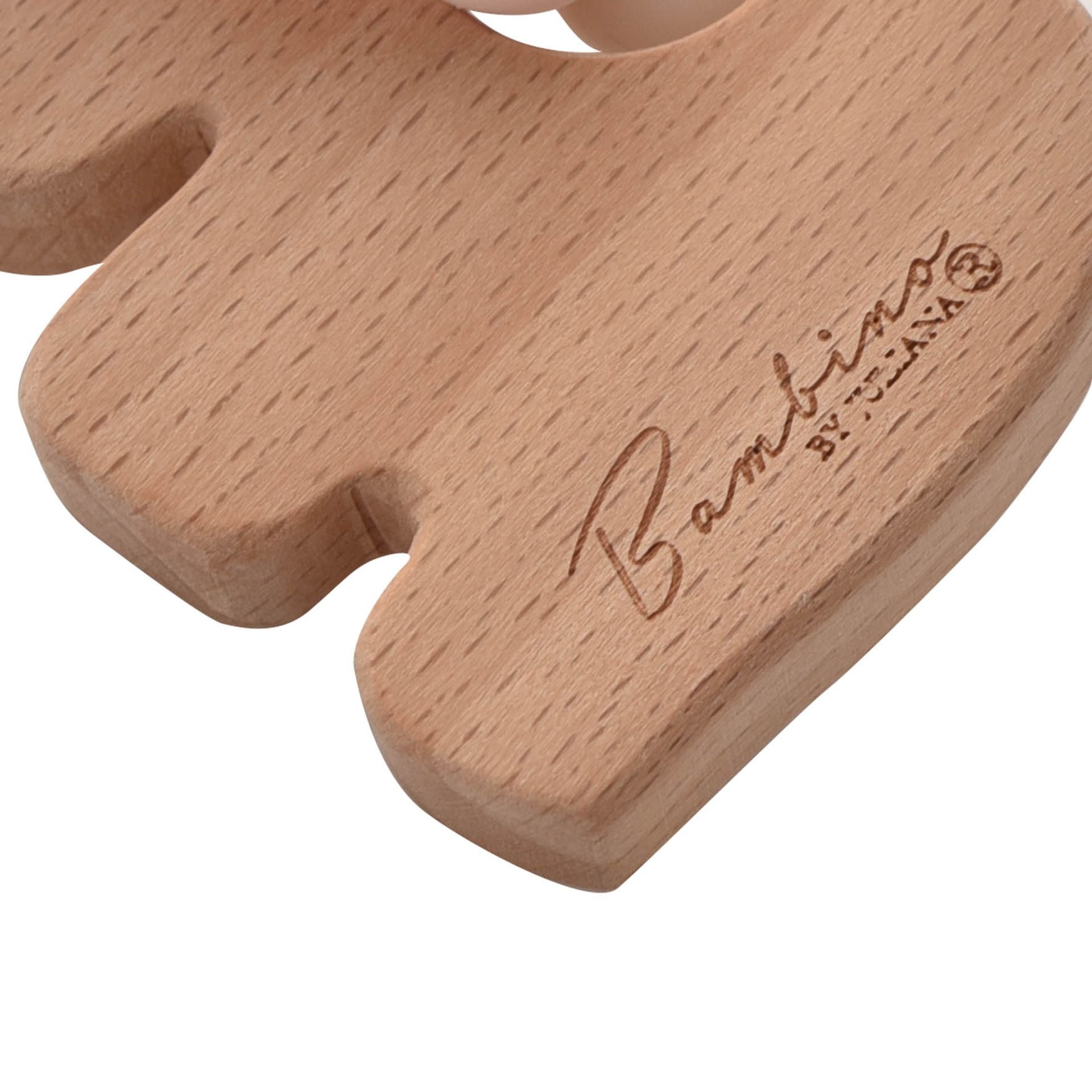Bambino Elephant Teething Toy - Pink