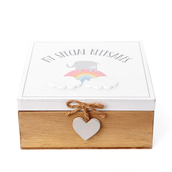 Petit Cheri Rainbow Keepsake Box "My Special Keepsakes"