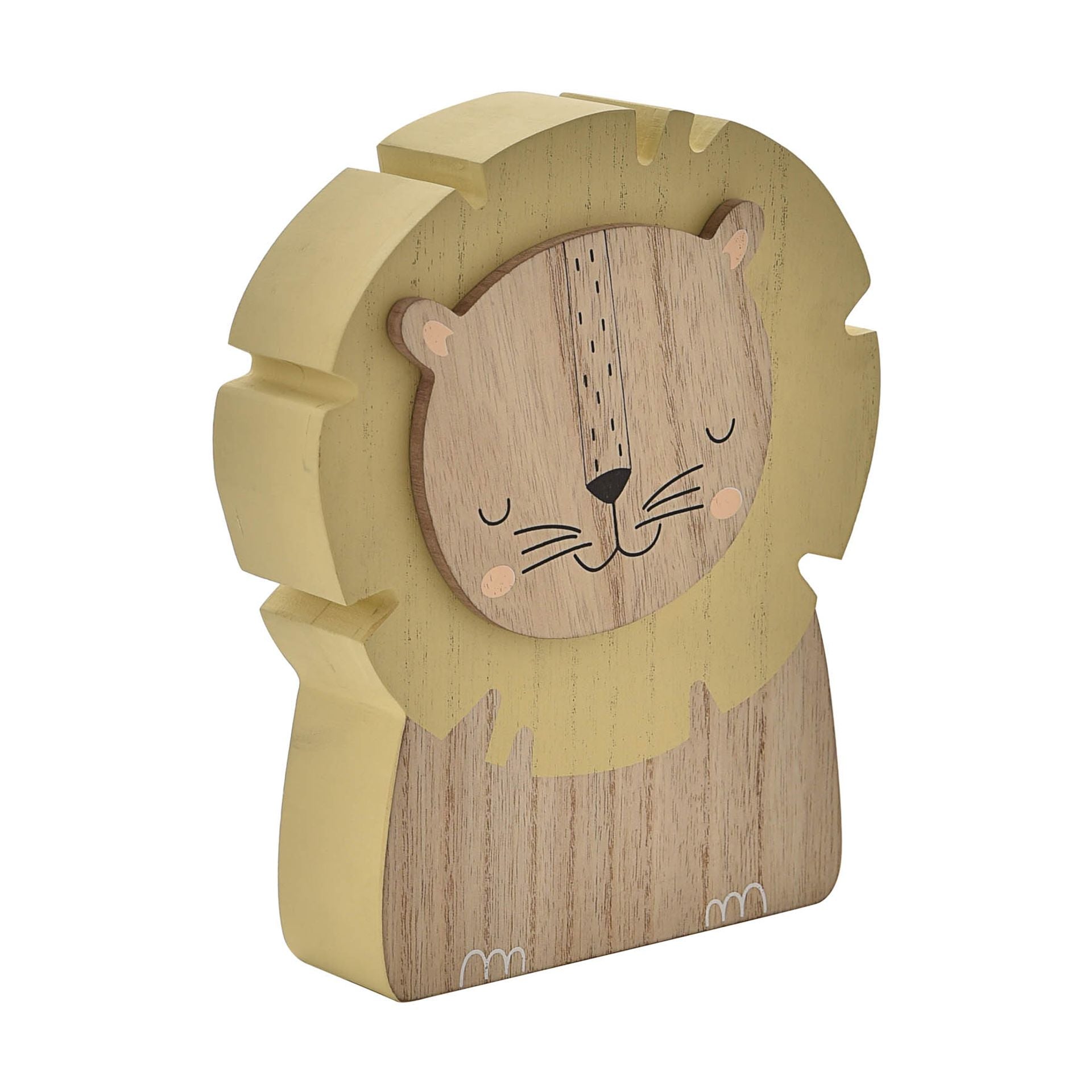 Personalised Lion Money Box for Boys & Girls