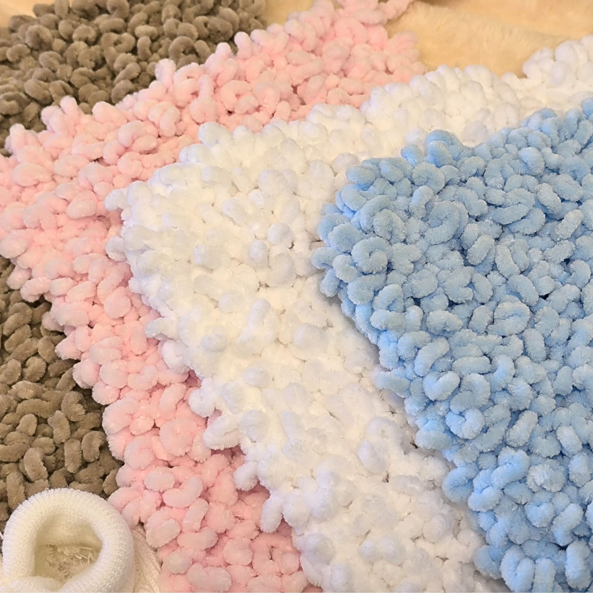 Crochet Baby Snuggle Square - Comfort Blanket