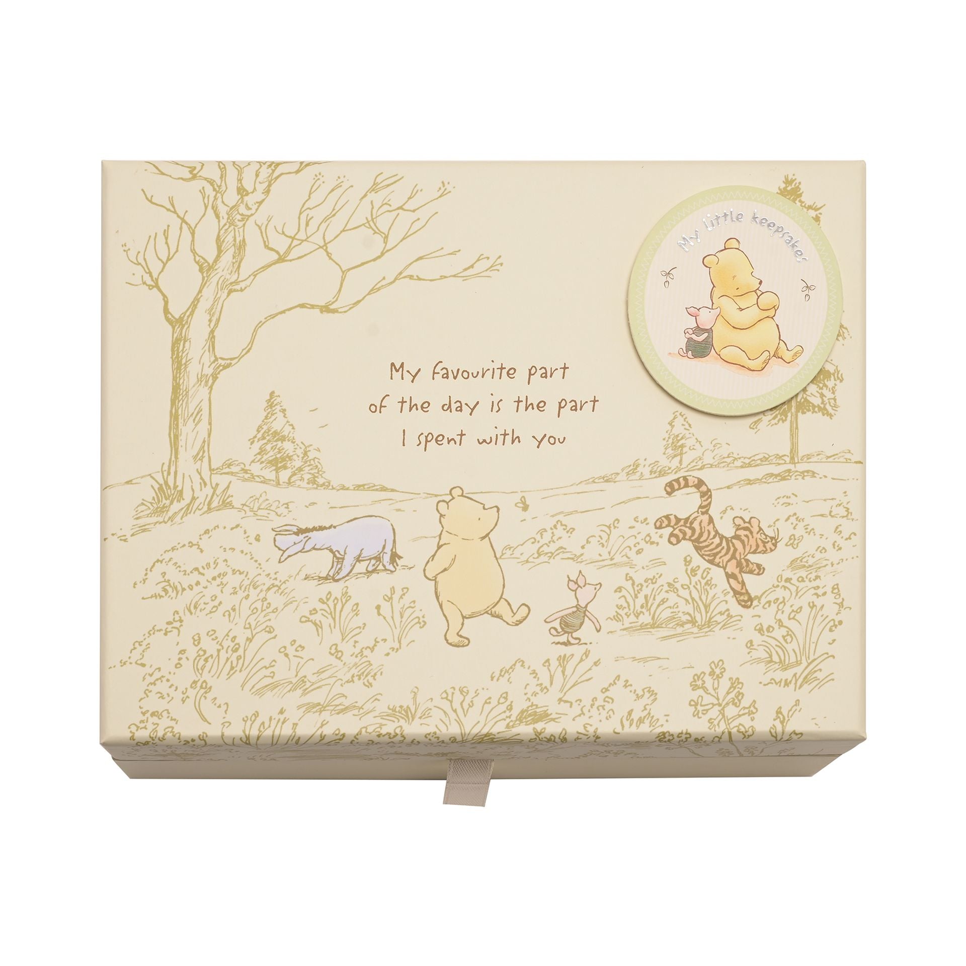 Classic Disney Winnie the Pooh Baby Memory Keepsake Box