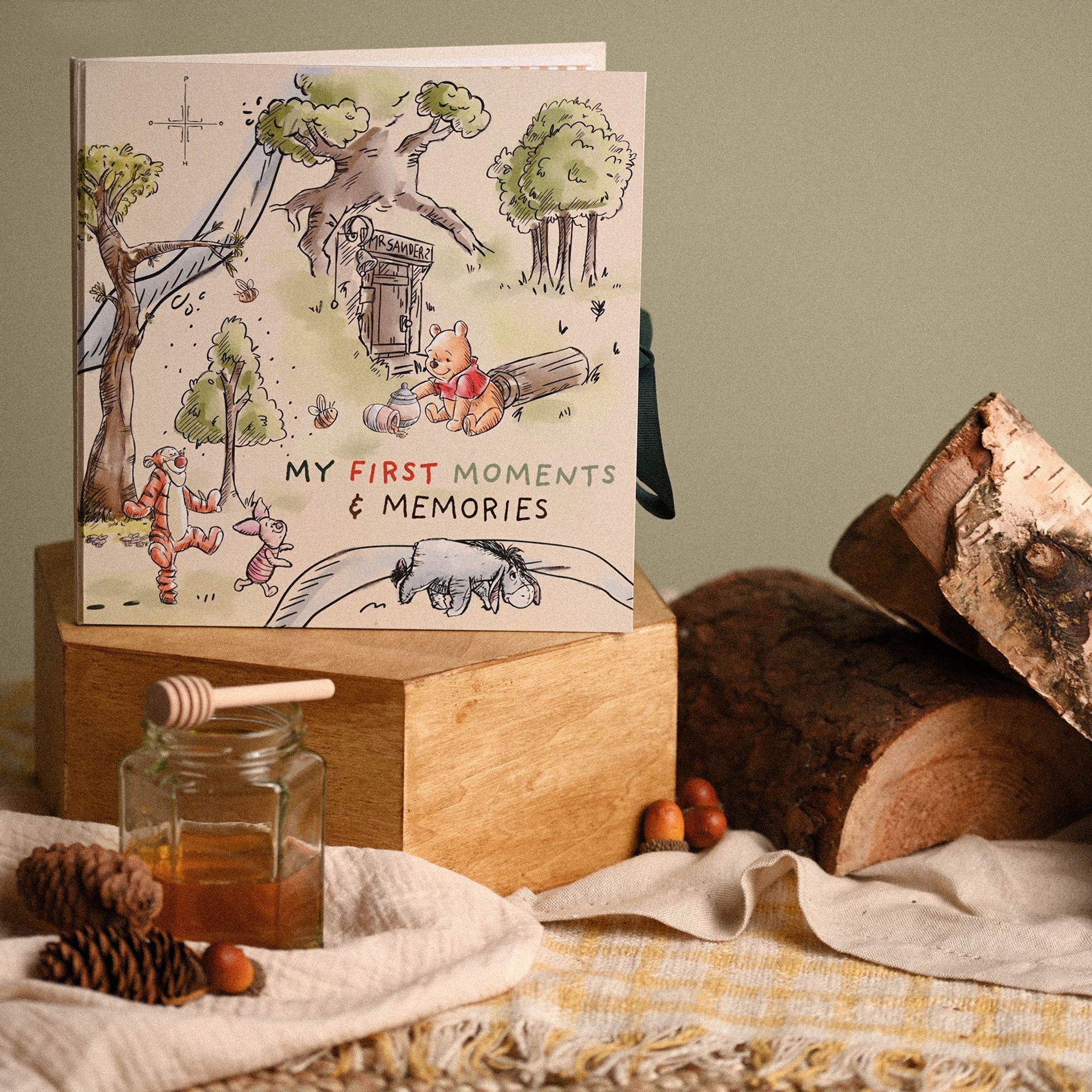 Disney Winnie The Pooh Baby's First Year Record Book