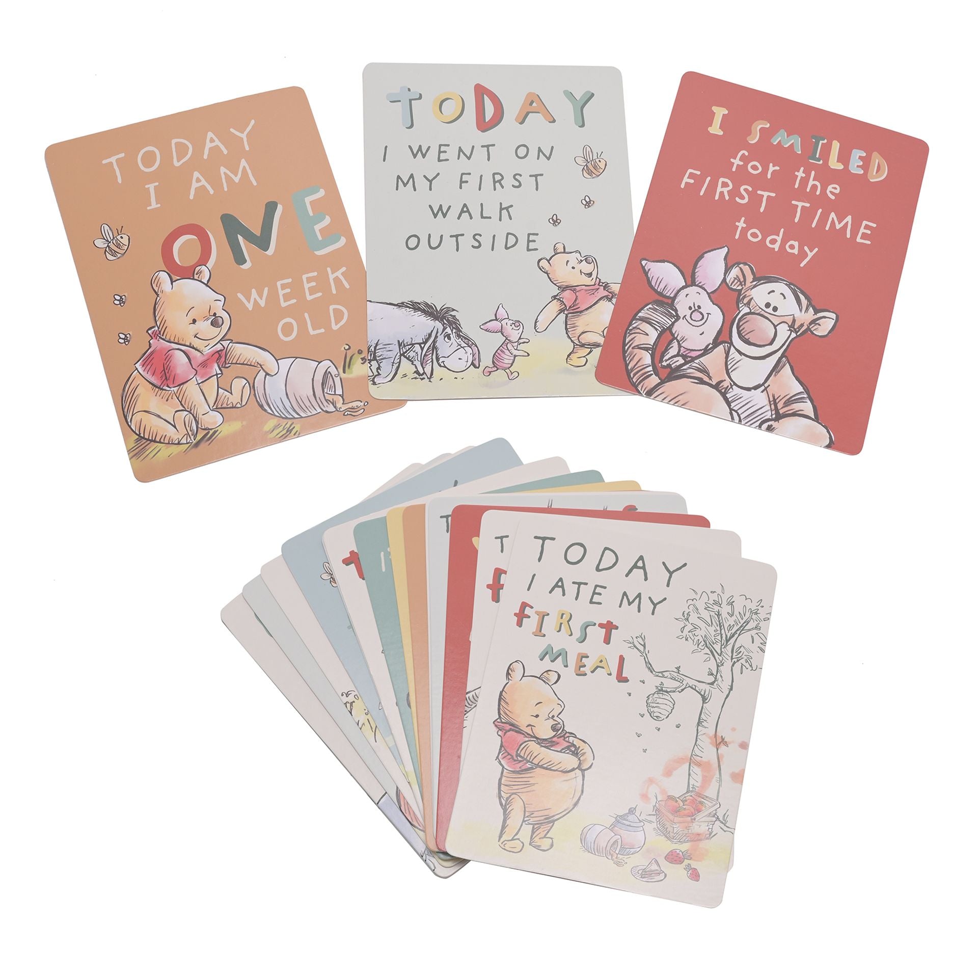 Disney Winnie The Pooh Baby Milestone Cards