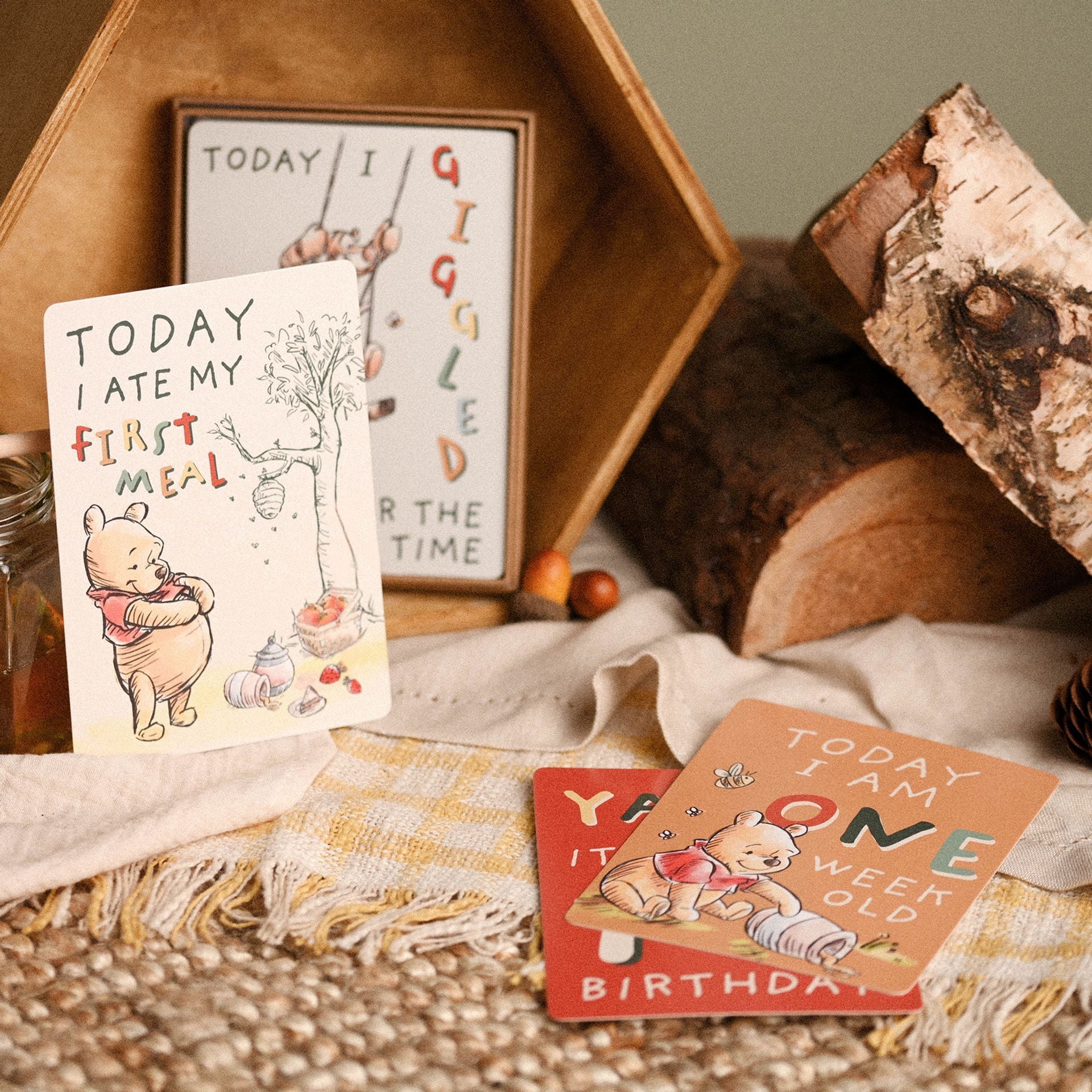 Disney Winnie The Pooh Baby Milestone Cards