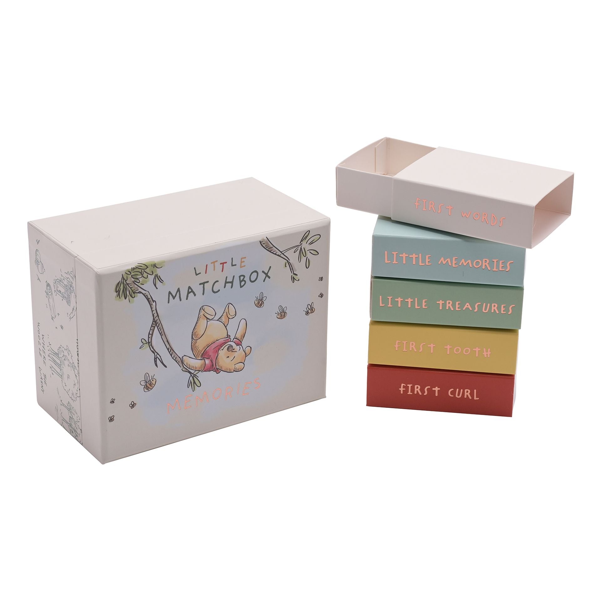 Disney Winnie the Pooh Matchbox Keepsake Box for Baby