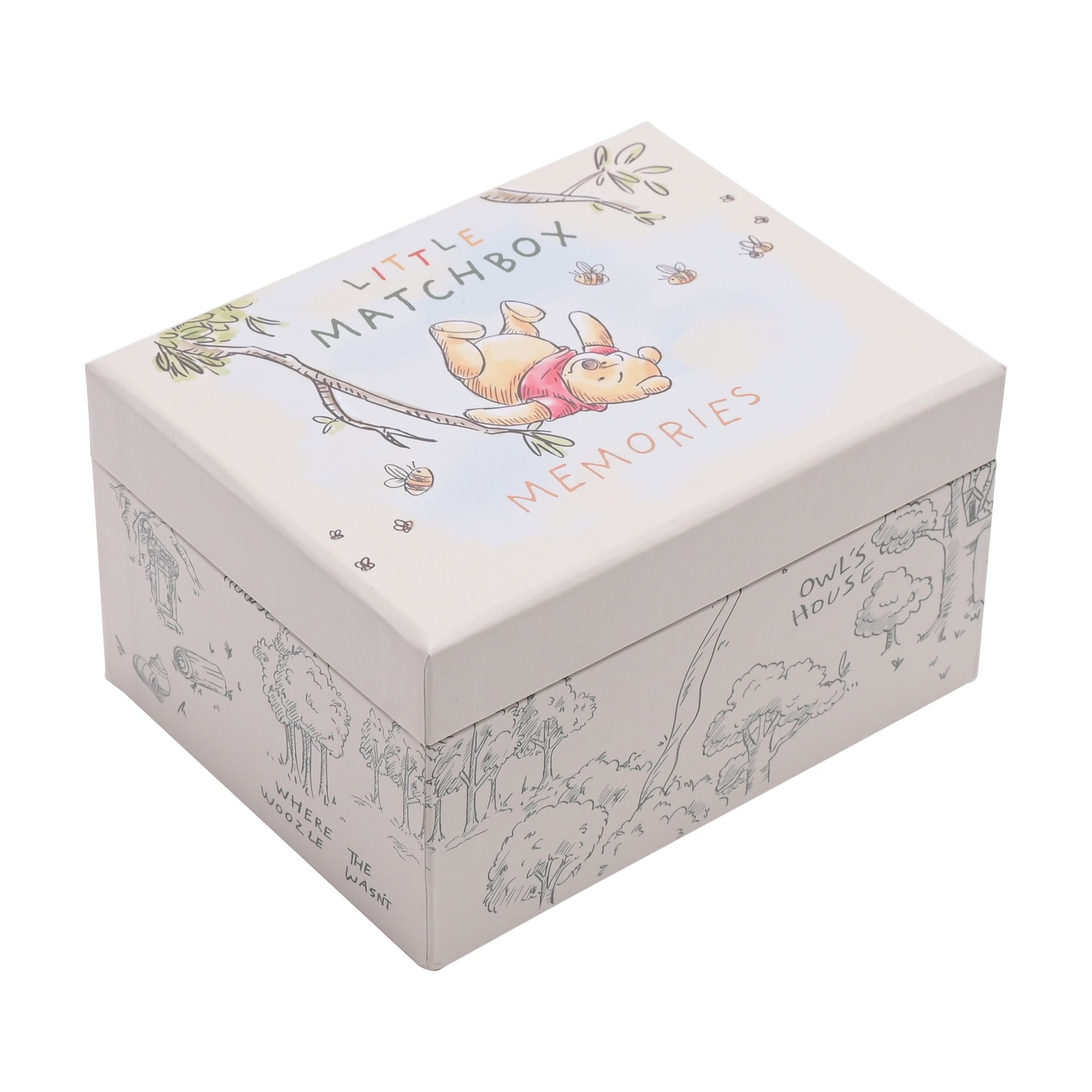 Disney Winnie the Pooh Matchbox Keepsake Box for Baby