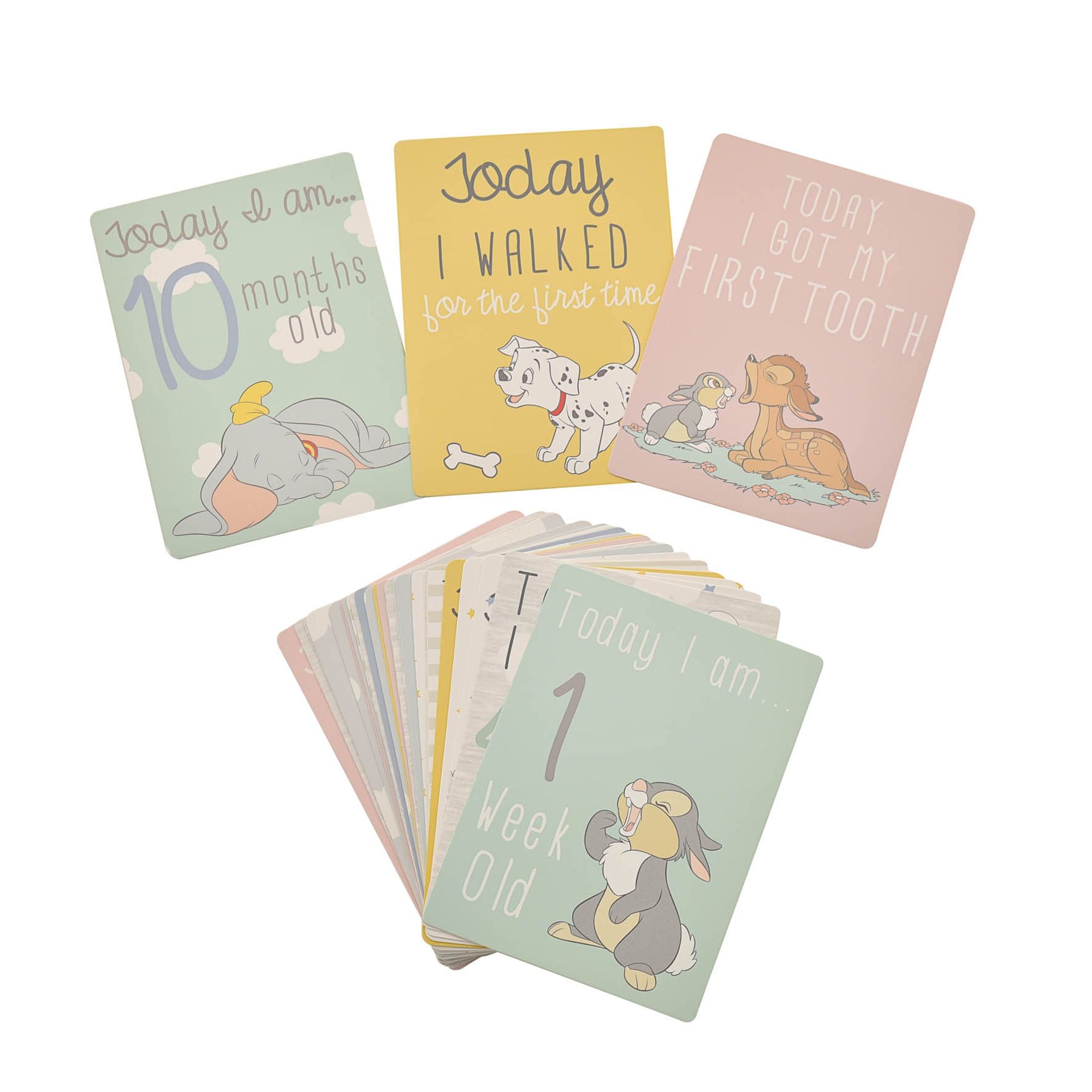 Disney Magical Beginnings Baby Milestone Cards x30