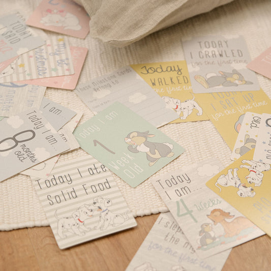 Disney Magical Beginnings Baby Milestone Cards x30