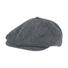 Boys Wool Baker Boy Hat - Navy or Grey Herringbone