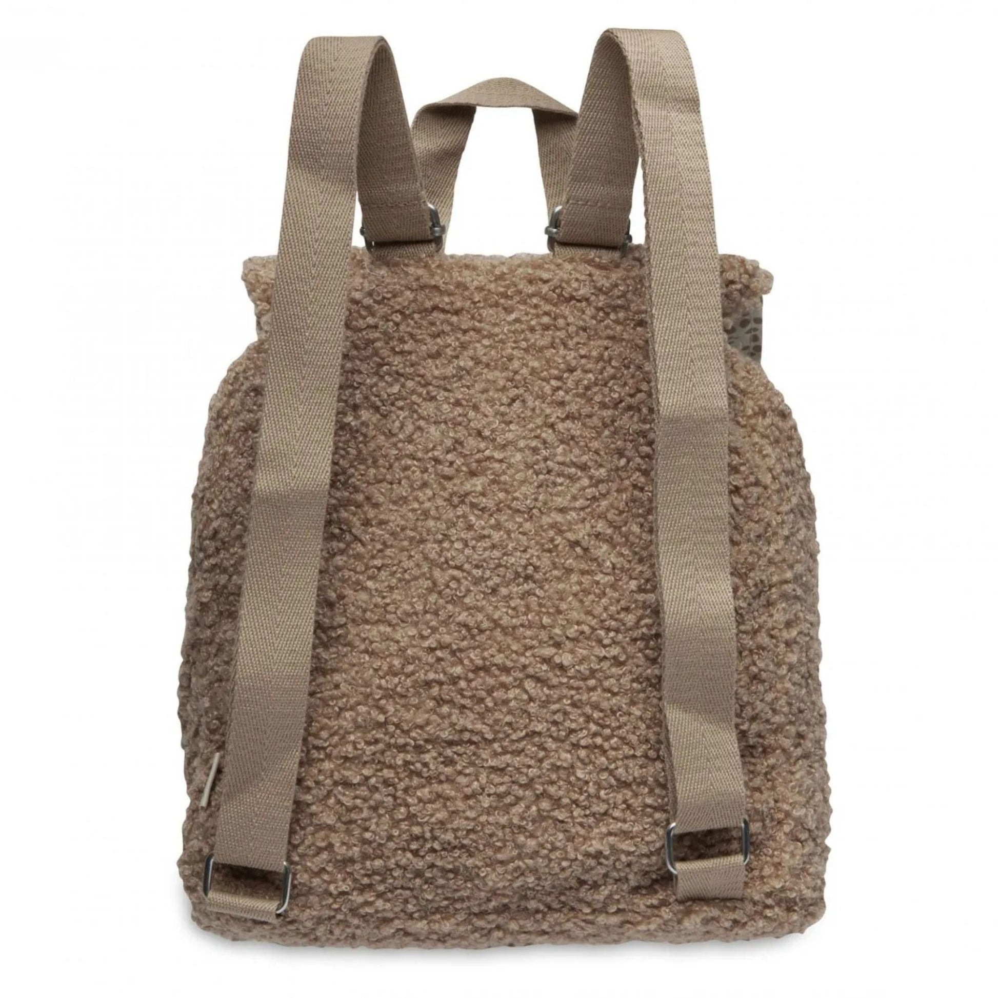 Jollein Boucle Backpack for Children & Adults - Biscuit