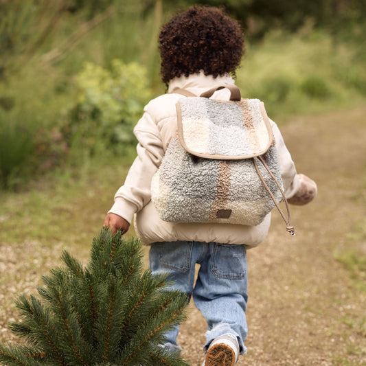 Jollein Check Boucle Backpack