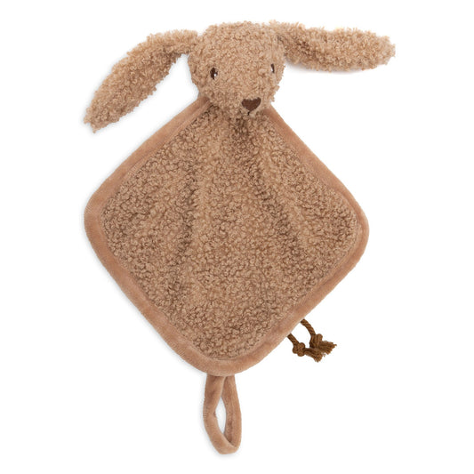 Jollein Bunny Dummy Cloth – Riverside | Soft Baby Comforter & Dummy Holder