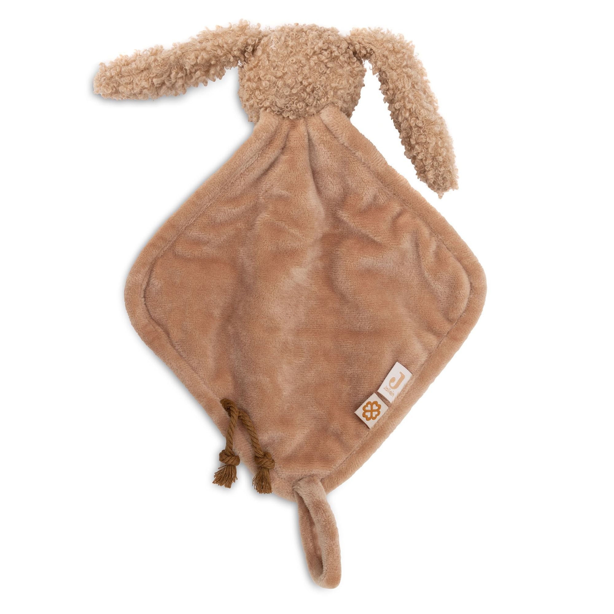 Jollein Bunny Dummy Cloth – Riverside | Soft Baby Comforter & Dummy Holder