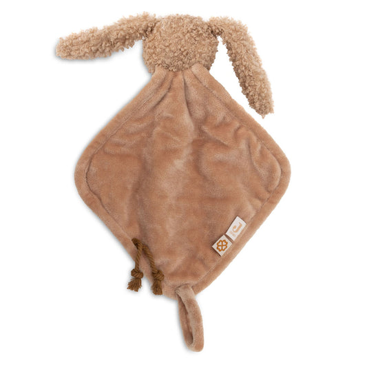 Jollein Bunny Dummy Cloth – Riverside | Soft Baby Comforter & Dummy Holder