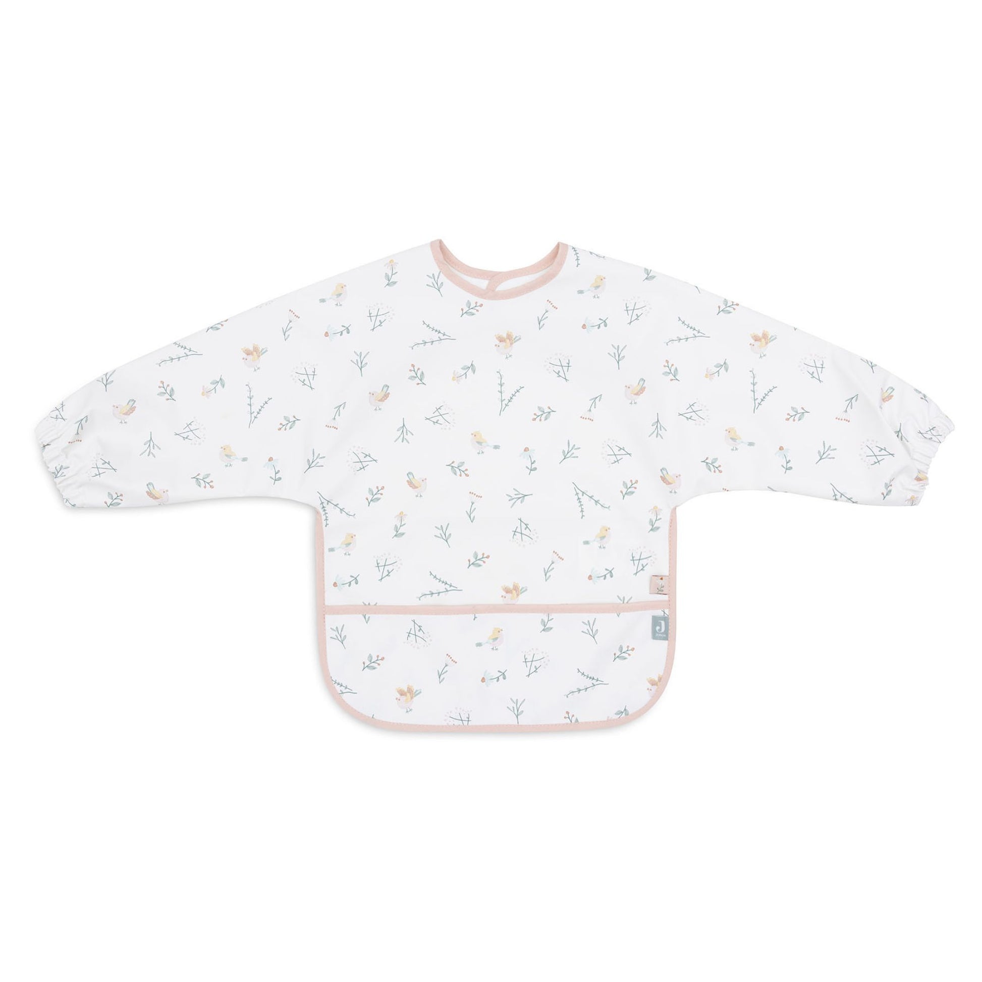 Jollein Waterproof Bib with Sleeves- Lovely Birds