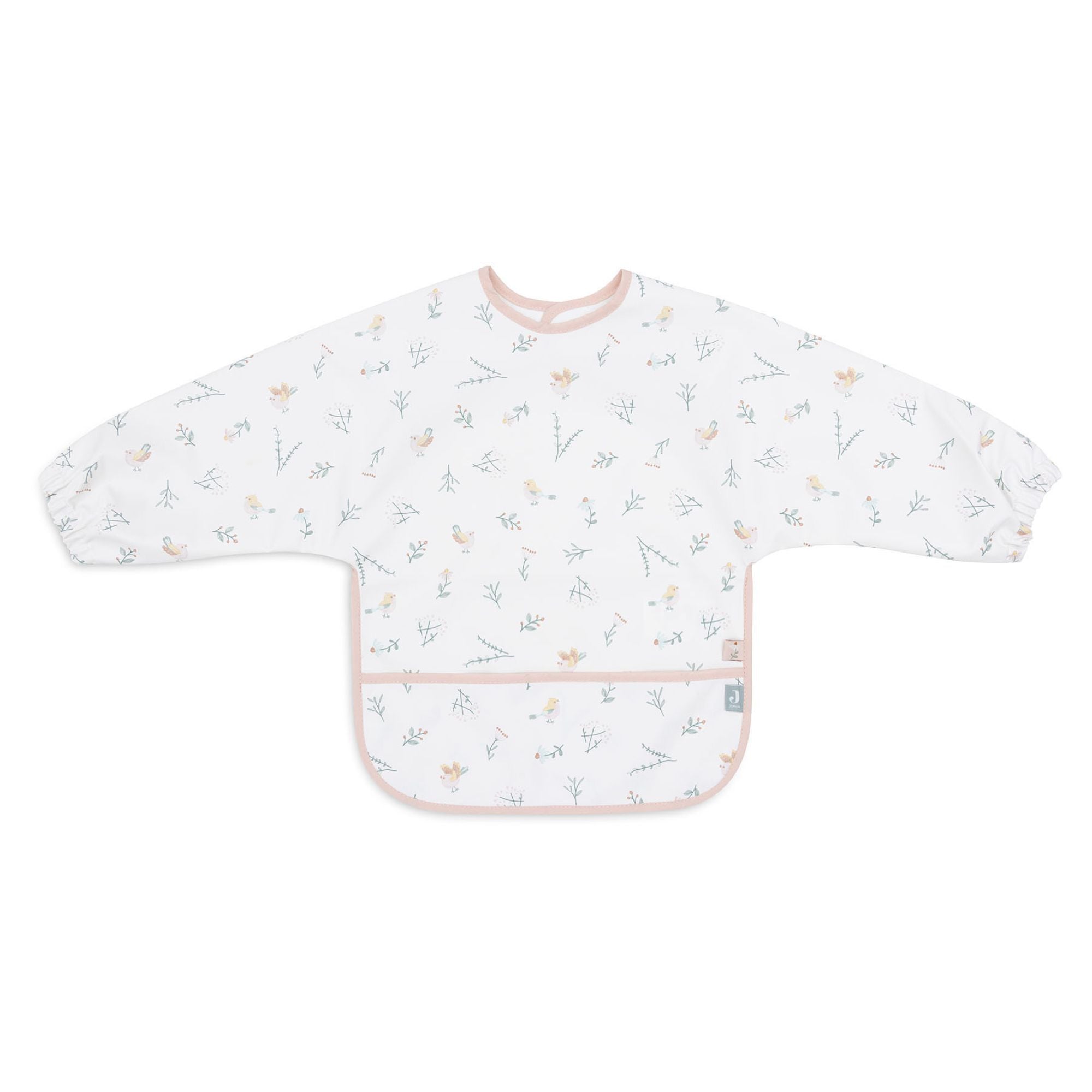 Jollein Waterproof Bib with Sleeves- Lovely Birds